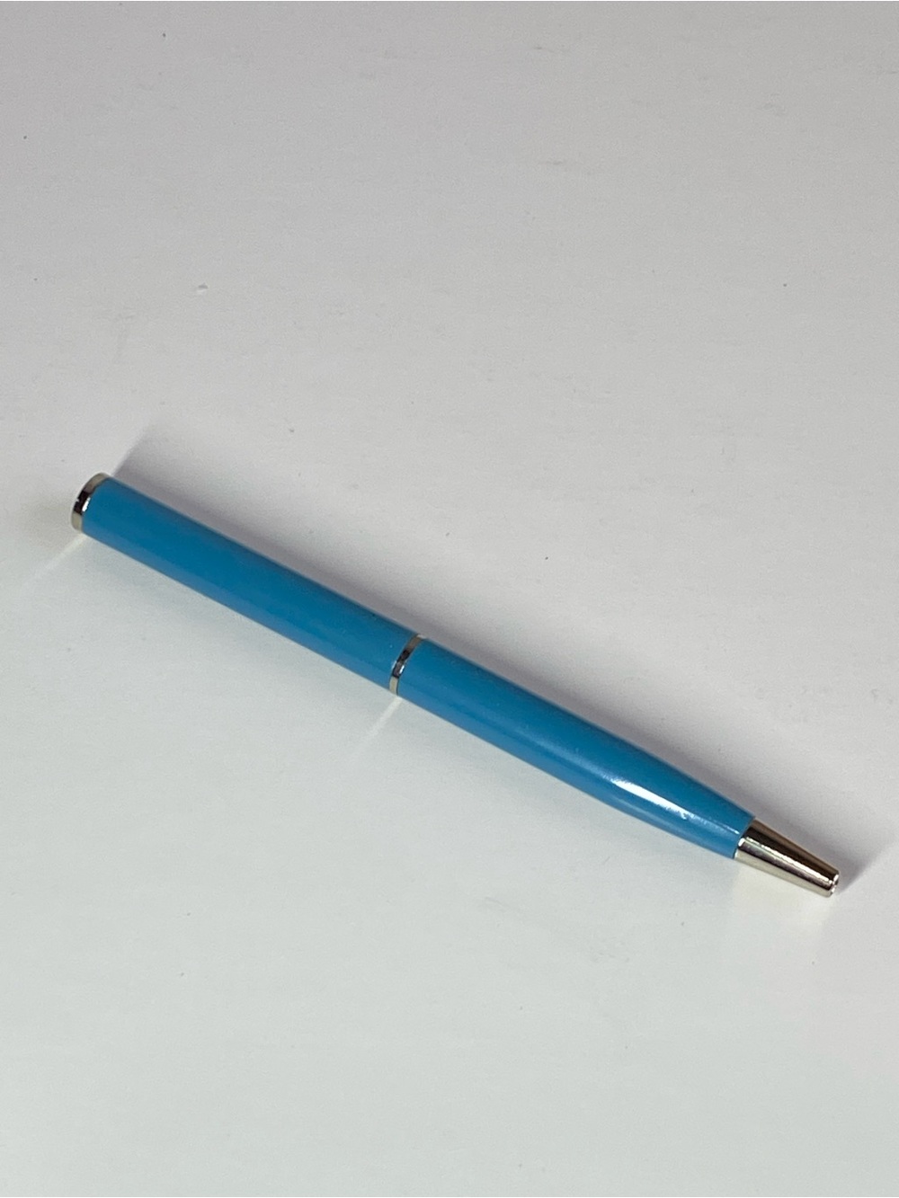 Coach Light Blue Pen